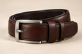 Classic brown leather belt