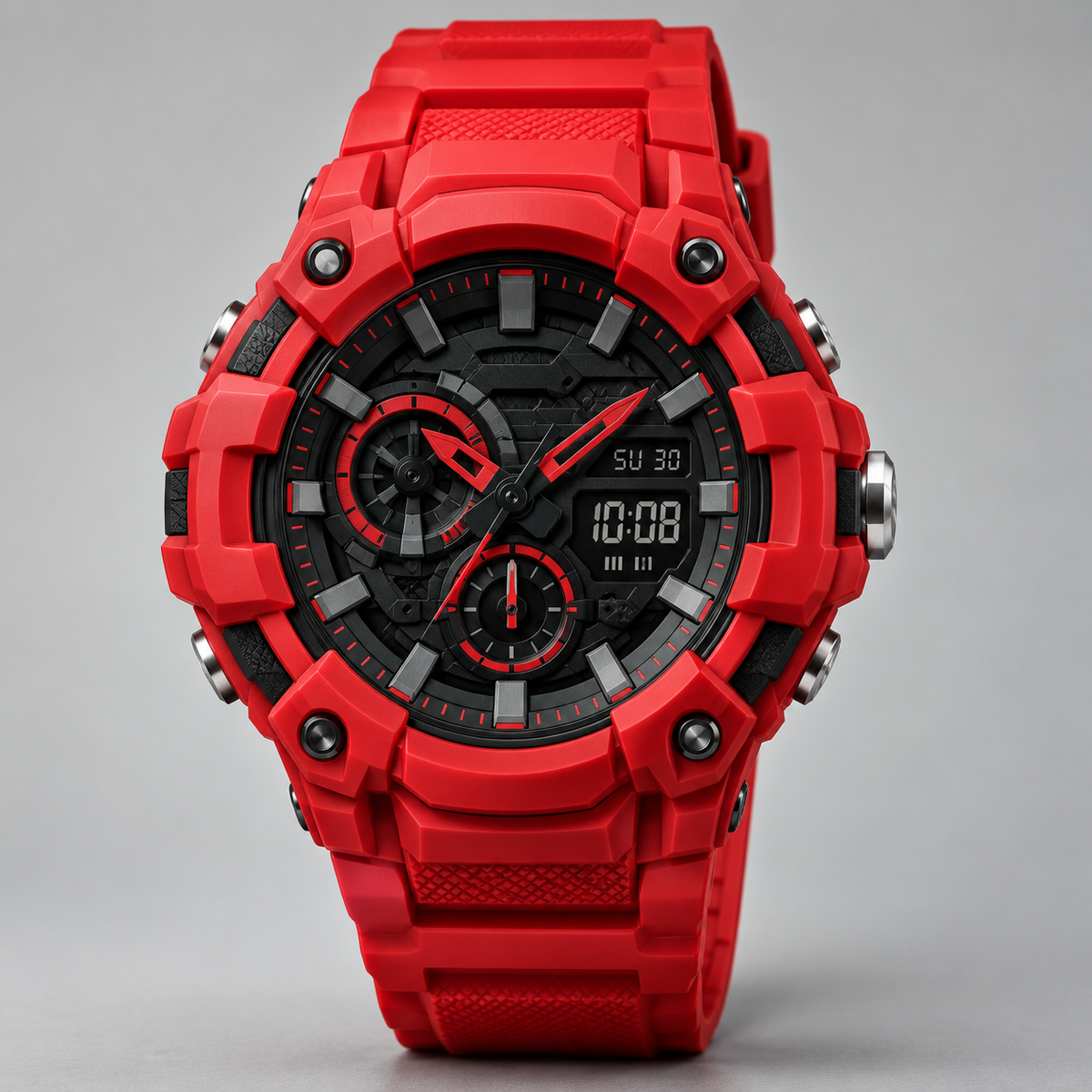 Red Performance Sport Watch